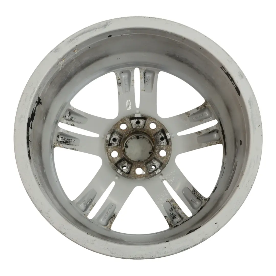 BMW F20 F21 Rear Silver Alloy Wheel Rim 18" 8J ET:52 M Star Spoke 386 - SKU 7845853-10 - Part number 7845853