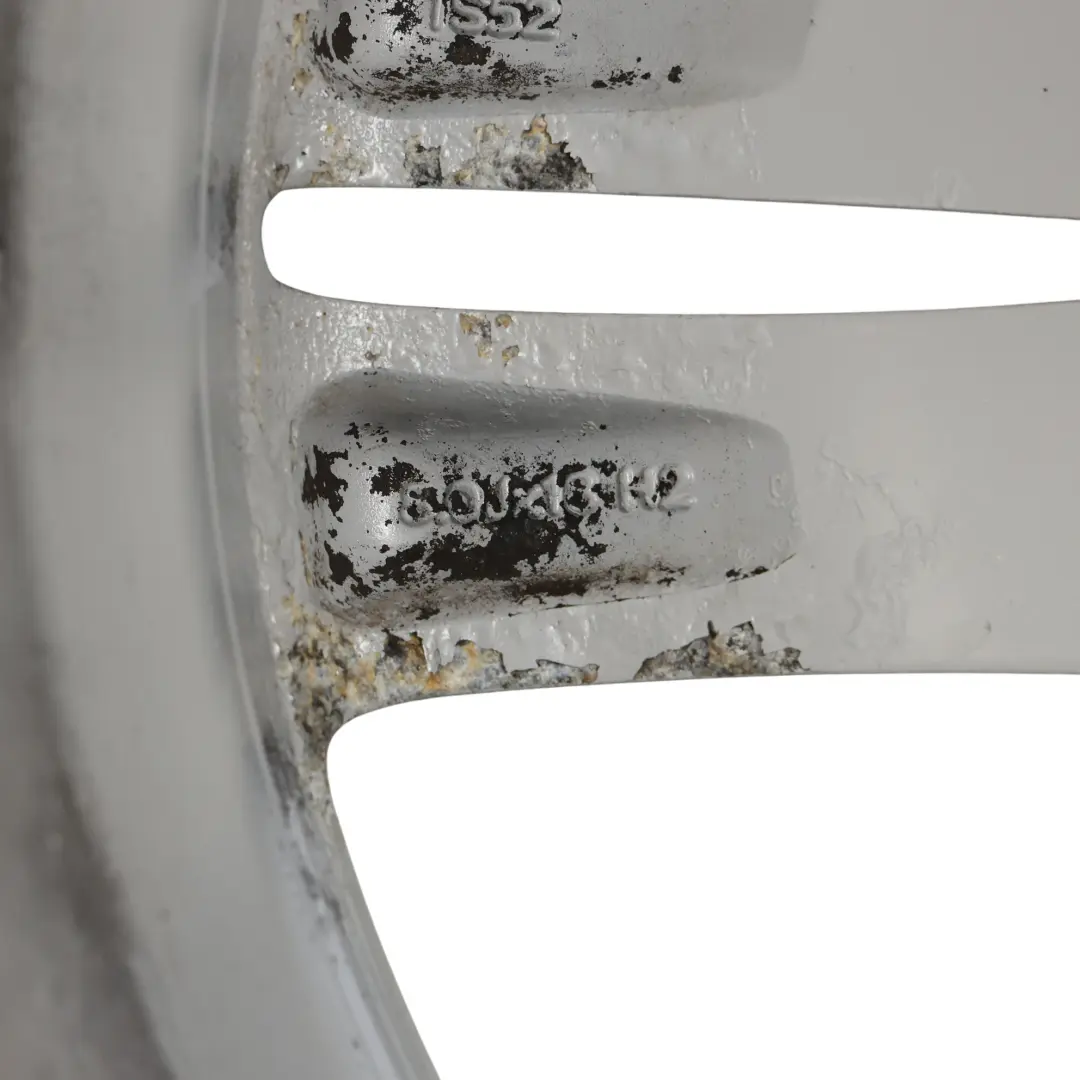 BMW F20 F21 Rear Silver Alloy Wheel Rim 18" 8J ET:52 M Star Spoke 386 - SKU 7845853-10 - Part number 7845853