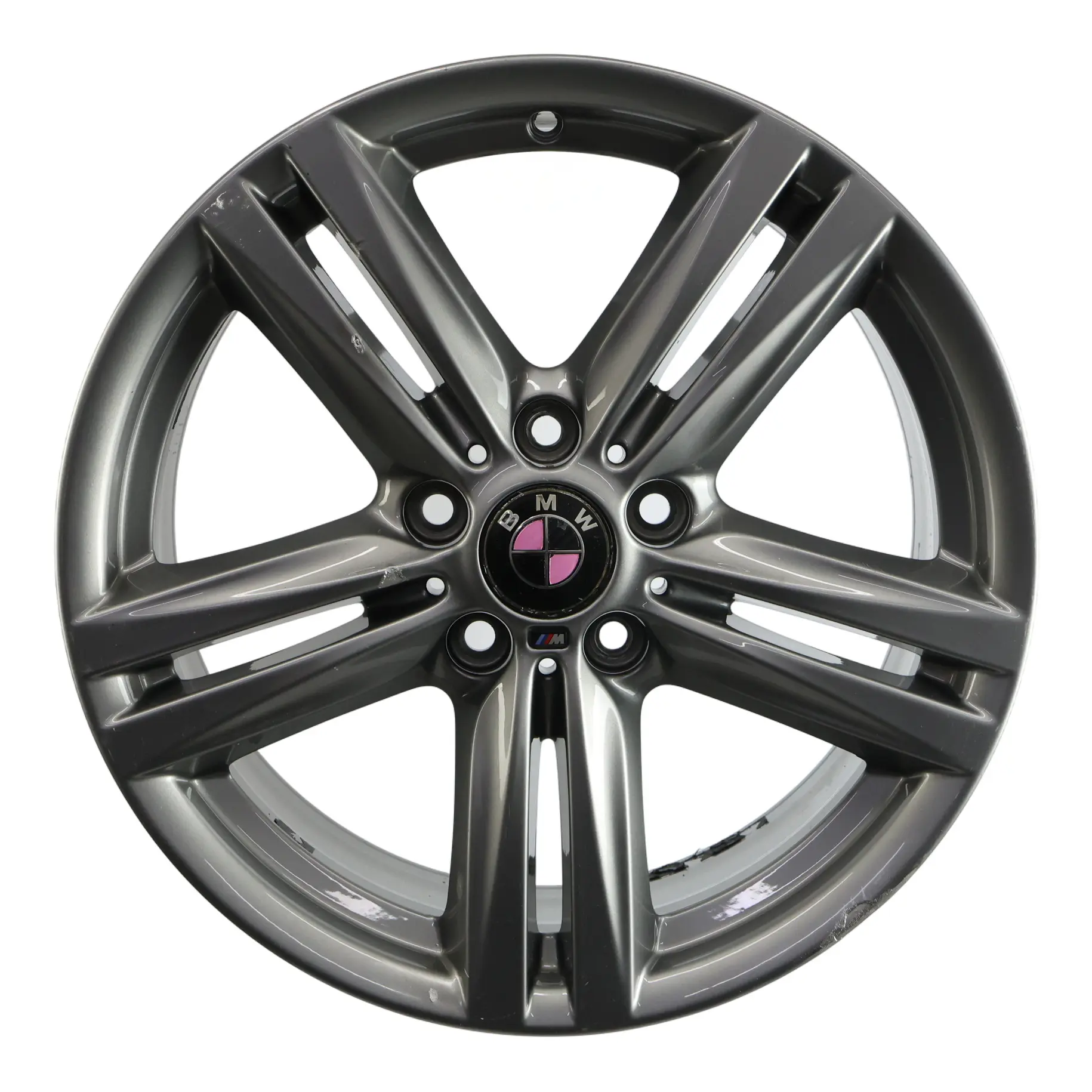 BMW F20 Rear Alloy Wheel Rim Ferric Grey 18" 8J ET:52 7845853 M Star Spoke 386
