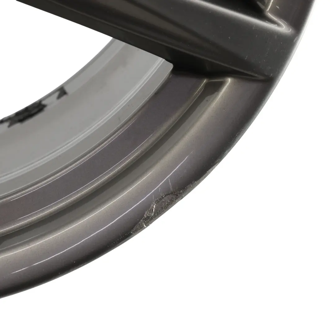 BMW F20 Rear Alloy Wheel Rim Ferric Grey 18" 8J ET:52 M Star Spoke 386 - SKU 7845853-9 - Part number 7845853