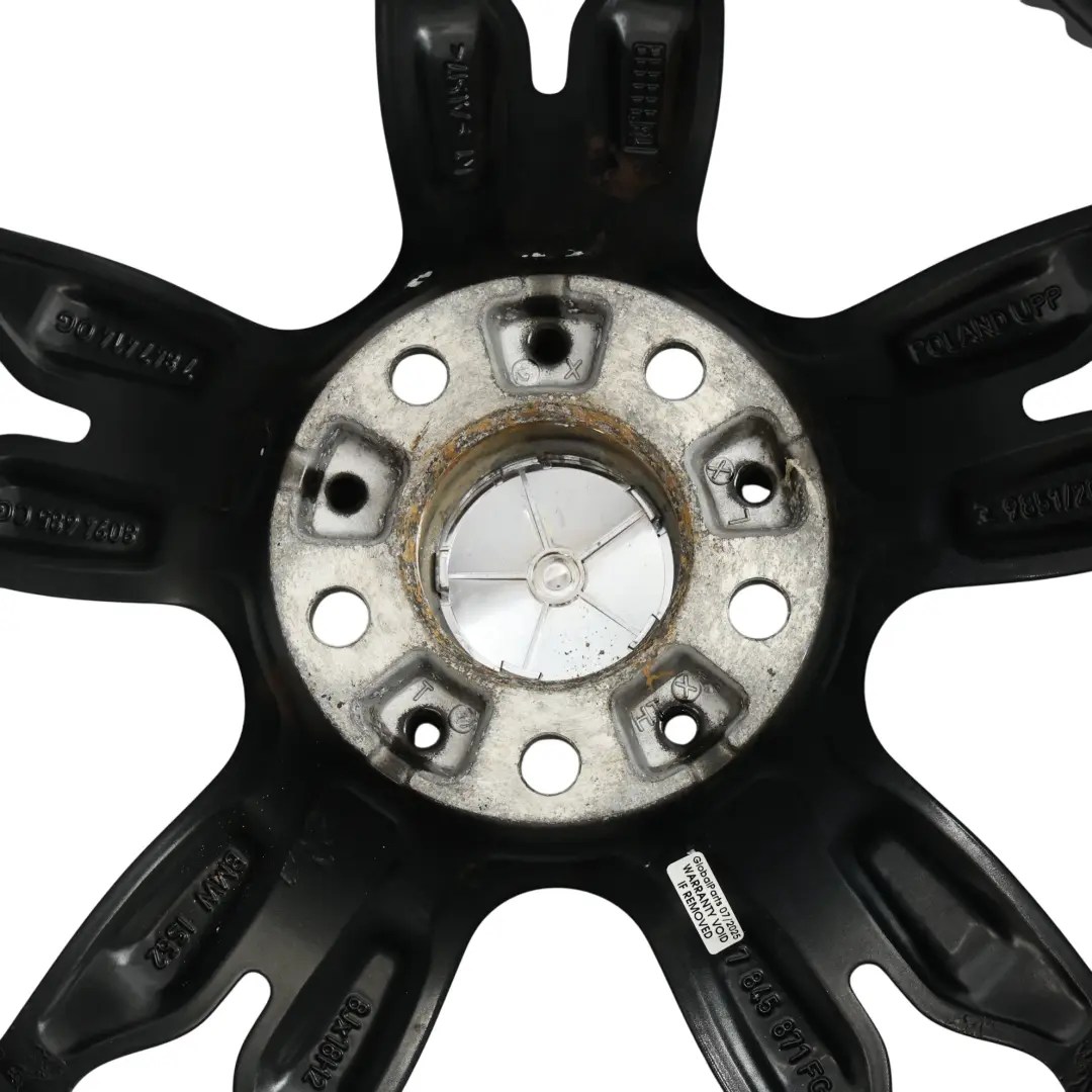 BMW F20 F21 F22 F23 Ferricgrey Wheel Alloy Rim 18" M Double Spoke 436 ET:52 8J - SKU 7845871-2 - Part number 7845871