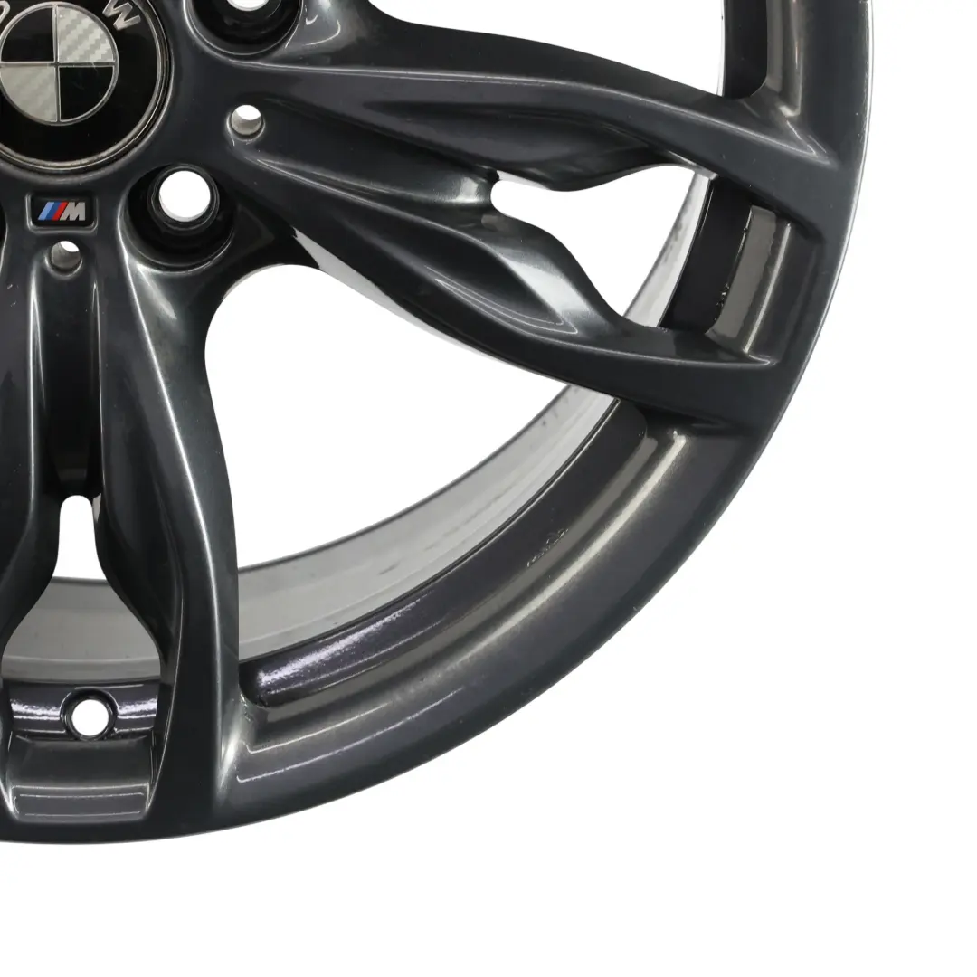 BMW F20 F21 F22 F23 Ferricgrey Cerchio in lega 18" M Doppie razze 436 ET:52 8J - SKU 7845871-2 - Numero di parte 7845871
