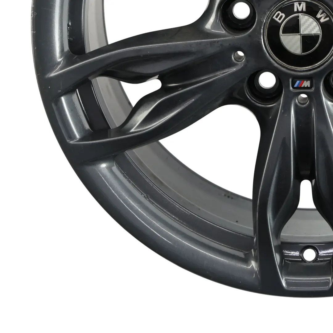 BMW F20 F21 F22 F23 Ferricgrey Llanta De aleacion 18" M Doble Radio 436 ET:52 8J - SKU 7845871-2 - Número de pieza 7845871
