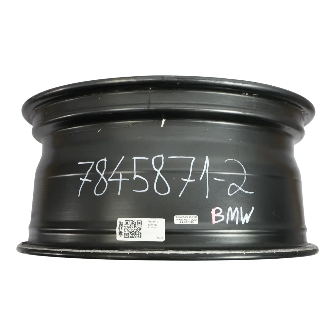 BMW F20 F21 F22 F23 Szara Felga Aluminiowa 18" ET:52 8J - SKU 7845871-2 - Numer Części 7845871