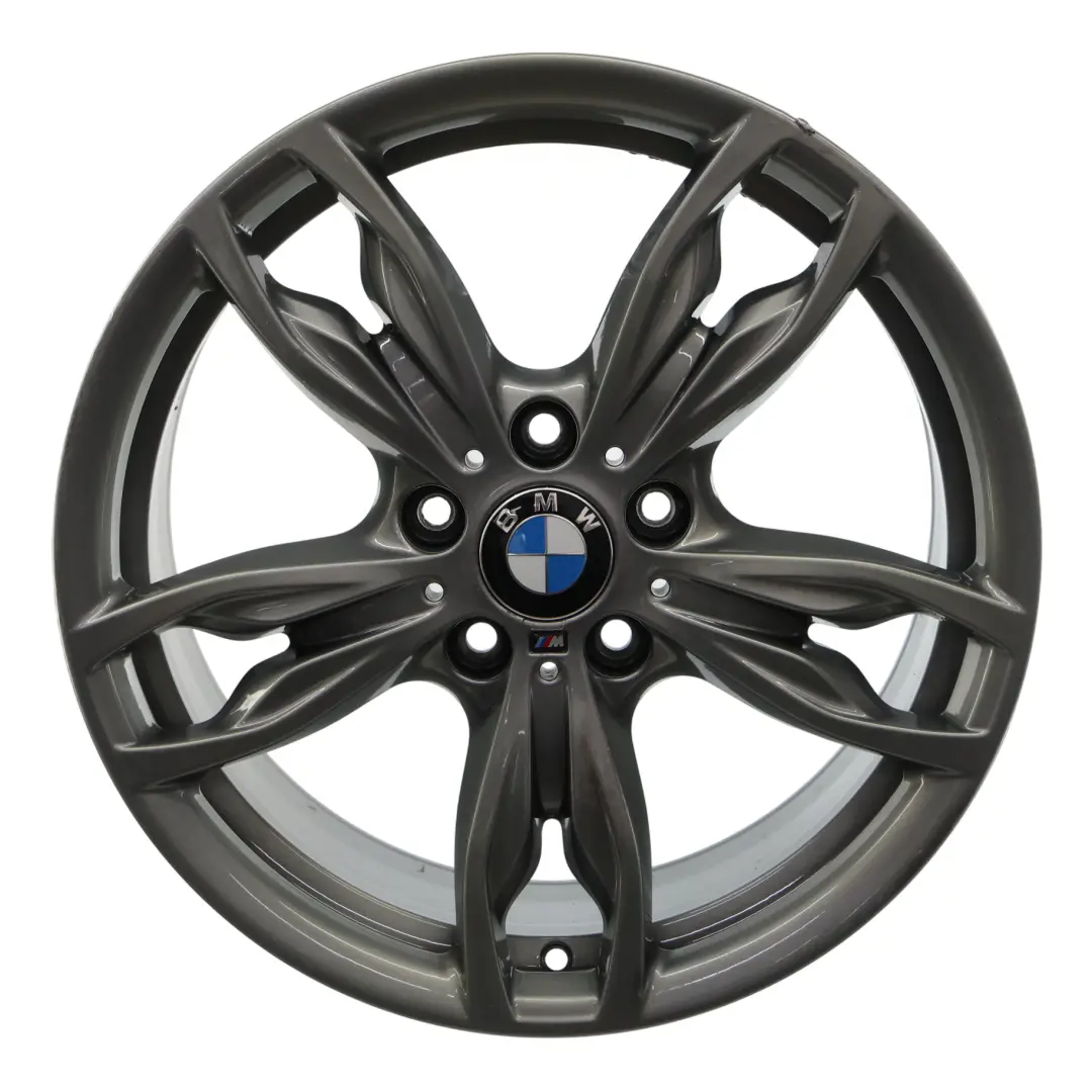 Alloy Rim Ferric Grey 18" M Double Spoke 436 ET:52 8J to BMW F20 F21 F22 F23 Wheel with Part number 7845871 BMW F20 F21 F22 F23 Wheel Alloy Rim Ferric Grey 18" M Double Spoke 436 ET:52 8J - SKU 7845871-5 - Part number 7845871