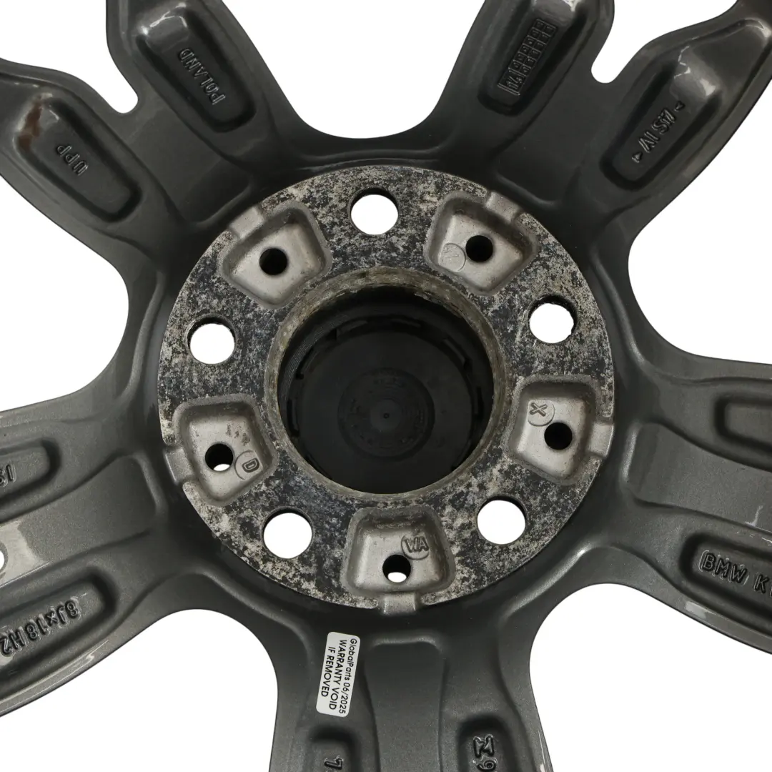 BMW F20 F21 F22 F23 Felge Ferric Grau 18" M Doppel Speiche 436 ET:52 8J - SKU 7845871-5 - Teilenummer 7845871