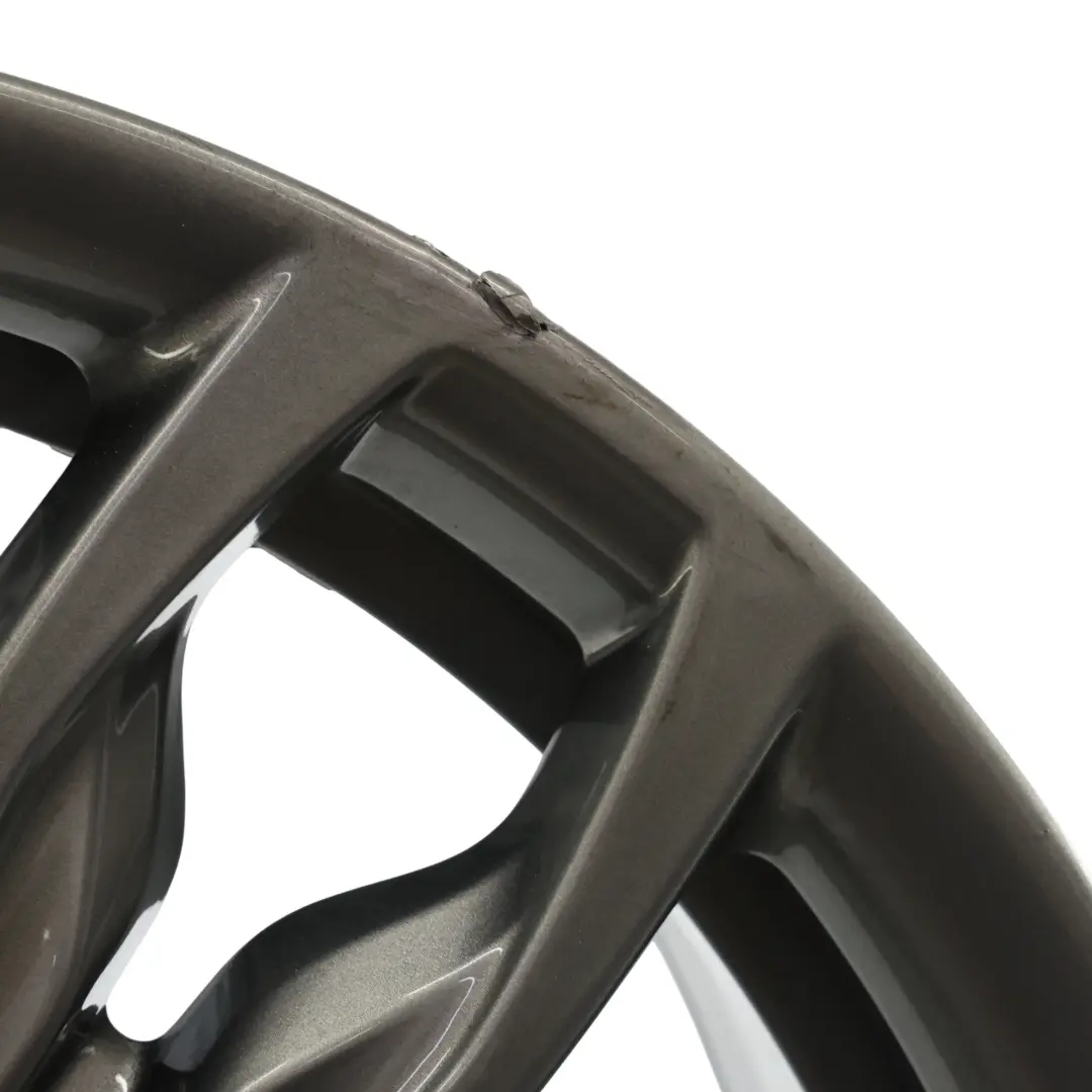 BMW F20 F21 F22 F23 Jante Alliage Gris Ferreux 18" M Doubles Rayons 436 ET:52 8J - SKU 7845871-5 - Numéro de pièce 7845871