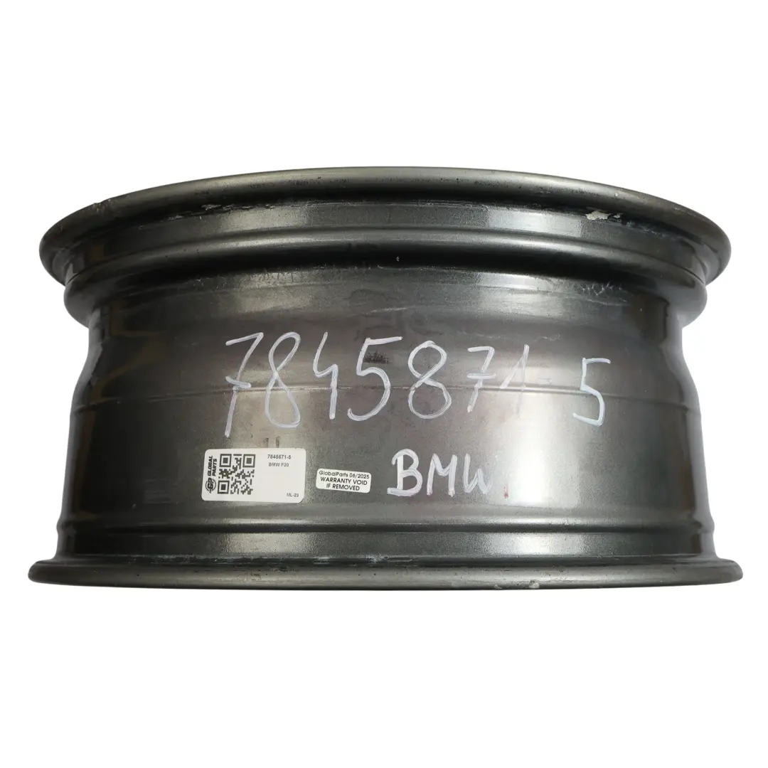 BMW F20 F21 F22 F23 Jante Alliage Gris Ferreux 18" M Doubles Rayons 436 ET:52 8J - SKU 7845871-5 - Numéro de pièce 7845871