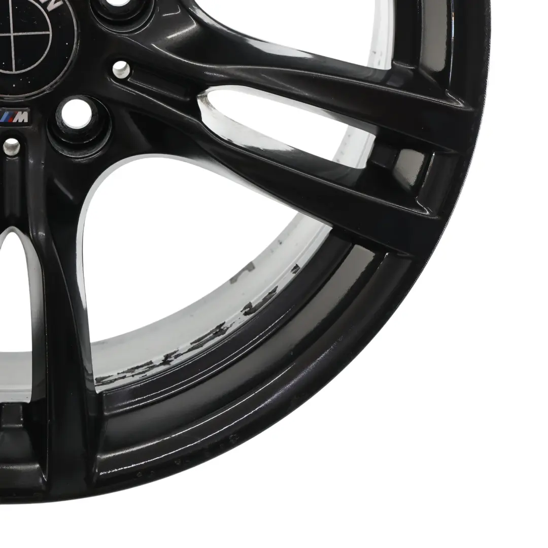 BMW F30 F31 F32 F33 Black Wheel Alloy Rim 18" M Star Spoke 400 8J ET:34 - SKU 7845880-5 - Part number 7845880