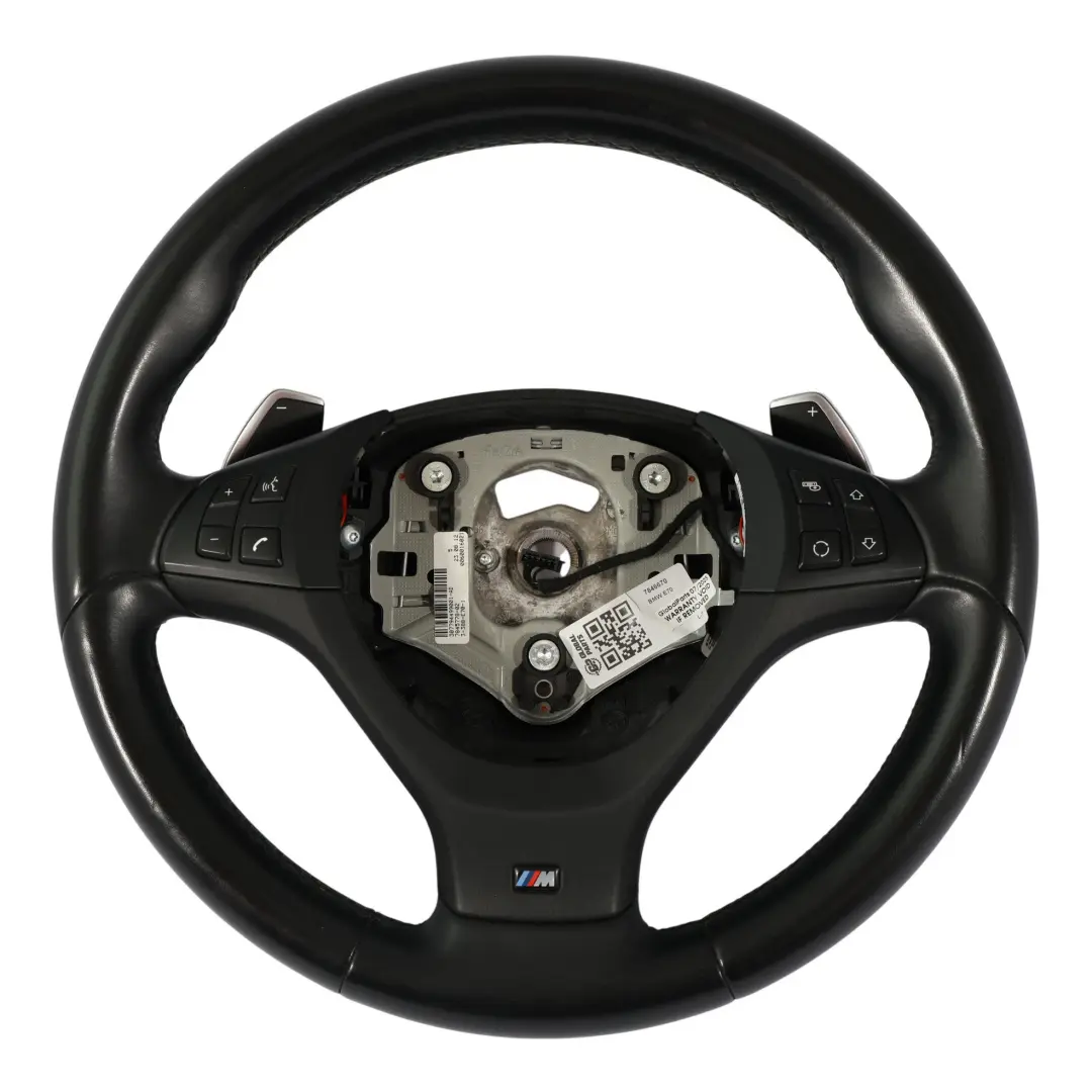Volant M Sport Cuir Noir Palettes Multifonctions pour BMW X5 E70 LCI à propos du numéro de pièce 7846670 BMW X5 E70 LCI Volant M Sport Cuir Noir Palettes Multifonctions - SKU 7846670 - Numéro de pièce 7846670