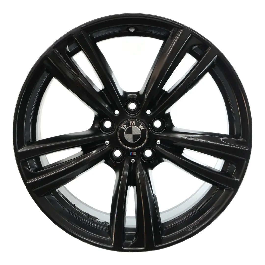 BMW F30 F32 Black Alloy Wheel Rim 19" M Double Spoke 442 8J ET:36 - SKU 7846780-7 - Part number 7846780