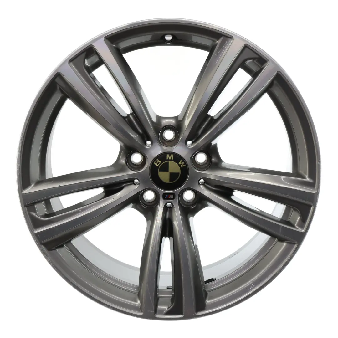 BMW F30 F31 F32 Rear Alloy Wheel Rim 19" 8,5J ET:47 M Double Spoke 442 - SKU 7846781-1 - Part number 7846781