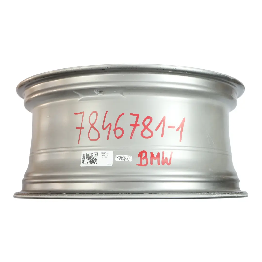BMW F30 F31 F32 Rear Alloy Wheel Rim 19" 8,5J ET:47 M Double Spoke 442 - SKU 7846781-1 - Part number 7846781
