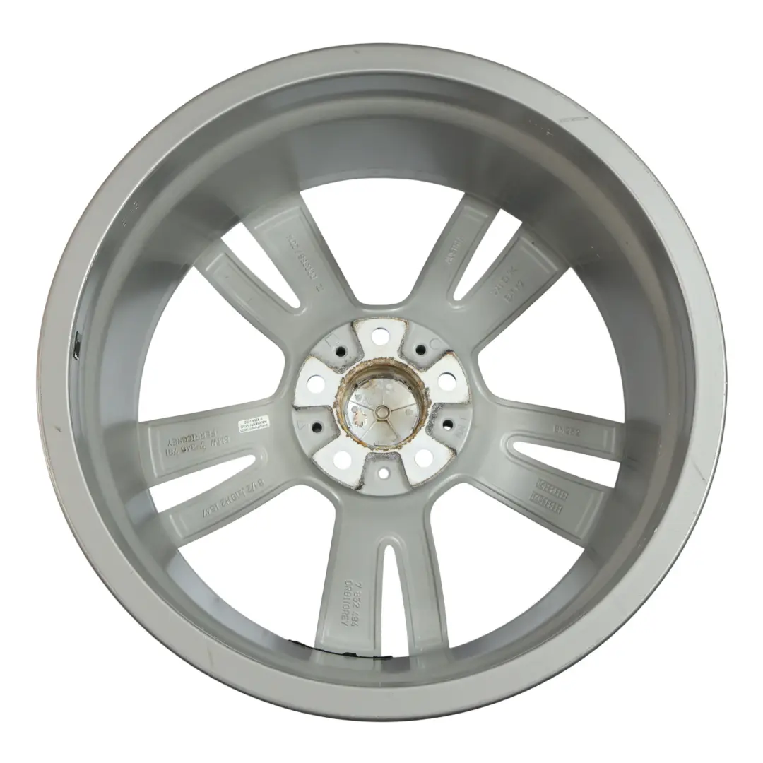 BMW F30 F31 F32 Rear Alloy Wheel Rim 19" 8,5J ET:47 M Double Spoke 442 - SKU 7846781-1 - Part number 7846781