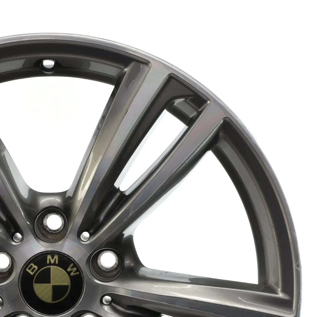 BMW F30 F31 F32 Rear Alloy Wheel Rim 19" 8,5J ET:47 M Double Spoke 442 - SKU 7846781-1 - Part number 7846781