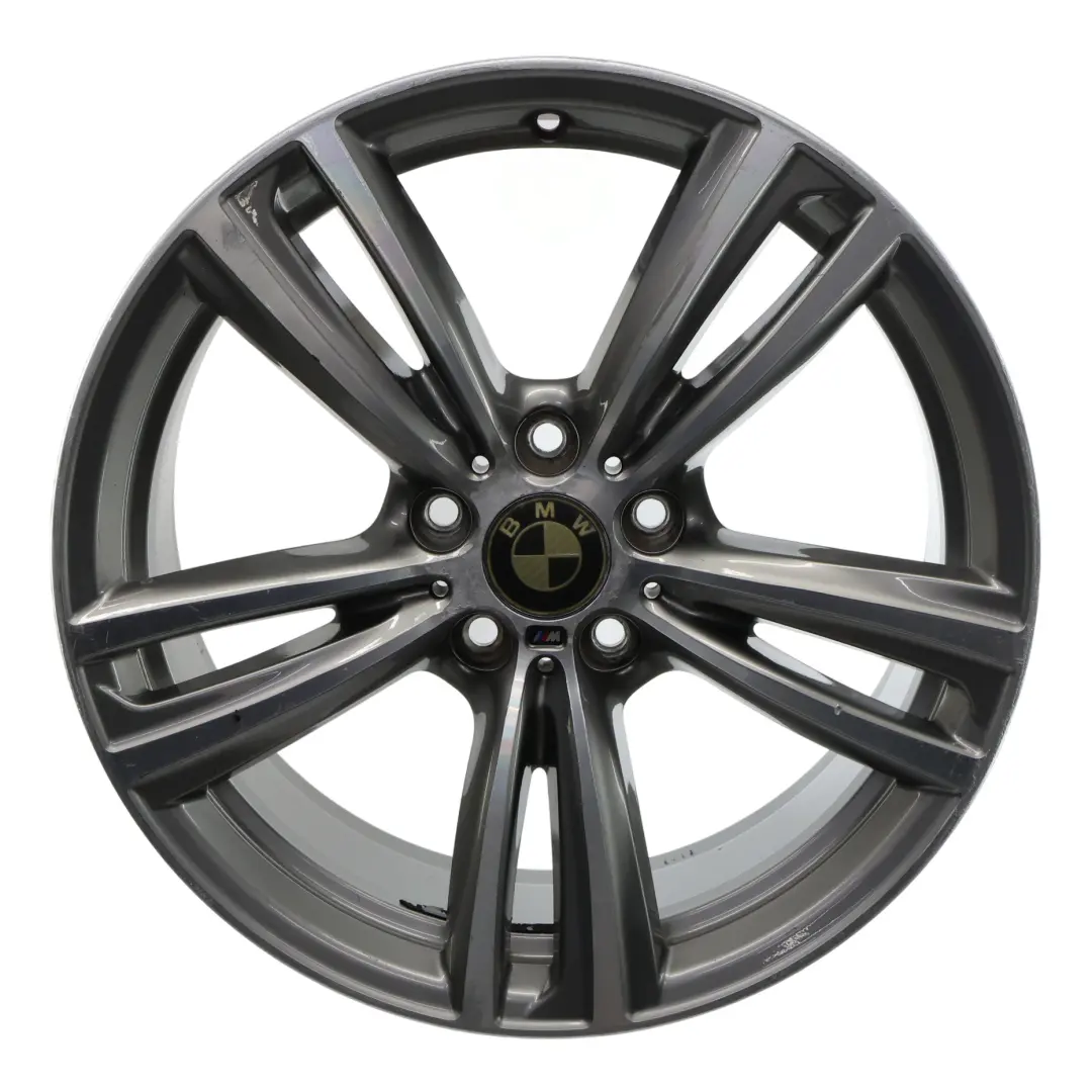 BMW F30 F31 F32 Rear Alloy Wheel Rim 19" 8,5J ET:47 M Double Spoke 442 - SKU 7846781-4 - Part number 7846781