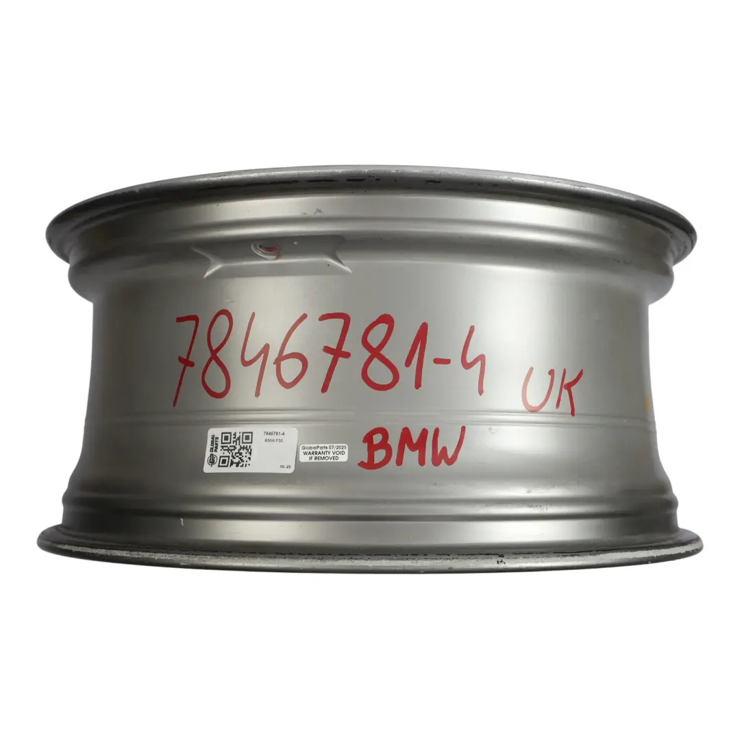 BMW F30 F31 F32 Rear Alloy Wheel Rim 19" 8,5J ET:47 M Double Spoke 442 - SKU 7846781-4 - Part number 7846781