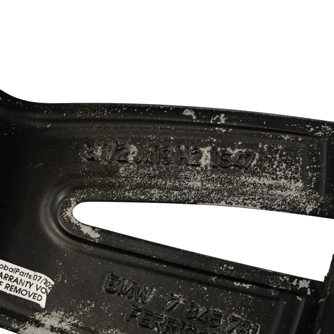 Alloy Wheel Rim 19" 8,5J ET:47 M Double Spoke 442 to BMW F30 F32 Rear with Part number 7846781 BMW F30 F32 Rear Alloy Wheel Rim 19" 8,5J ET:47 M Double Spoke 442 - SKU 7846781 - Part number 7846781