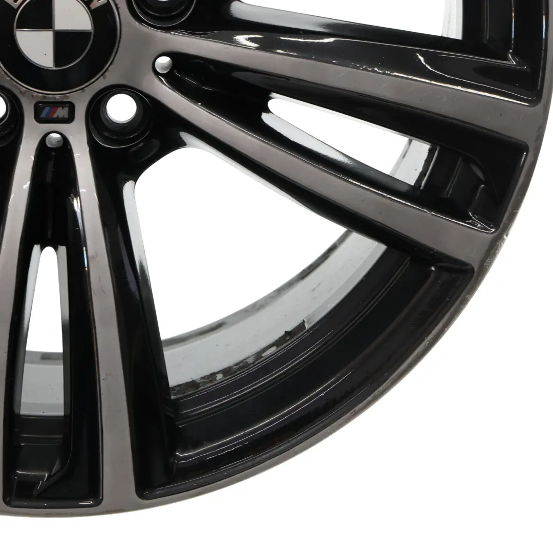 BMW F30 F31 Ferricgrey Hinten Felge Alufelge 19" 8,5J ET:47 M Doppelspeiche 442 - SKU 7846781 - Teilenummer 7846781