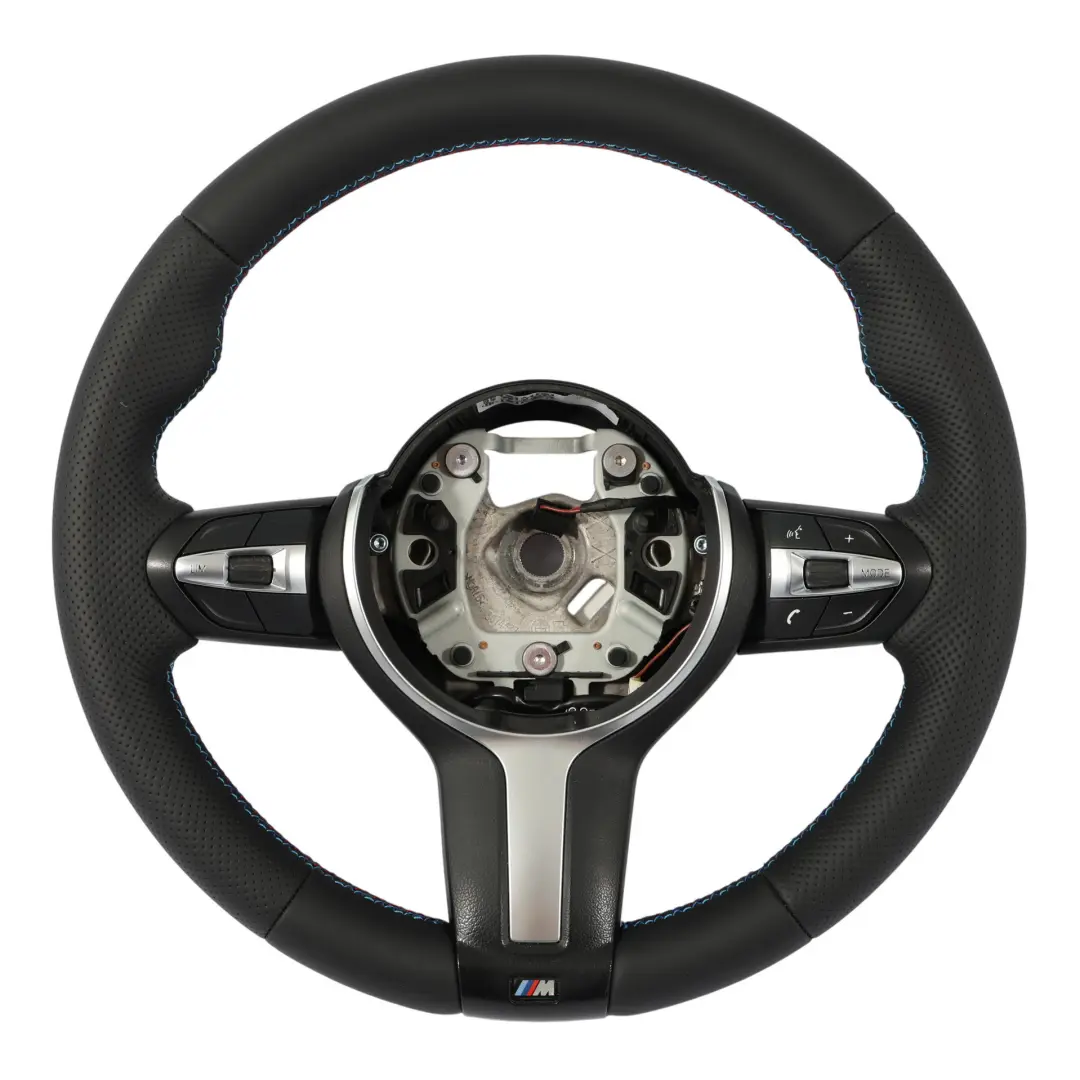 Leather Steering Wheel to BMW F20 F21 F22 F30 F31 F32 F33 F34 F36 M Sport NEW Black with Part number 7848338 BMW F20 F21 F22 F30 F31 F32 F33 F34 F36 M Sport NEW Black Leather Steering Wheel - SKU 7848338-9 - Part number 7848338