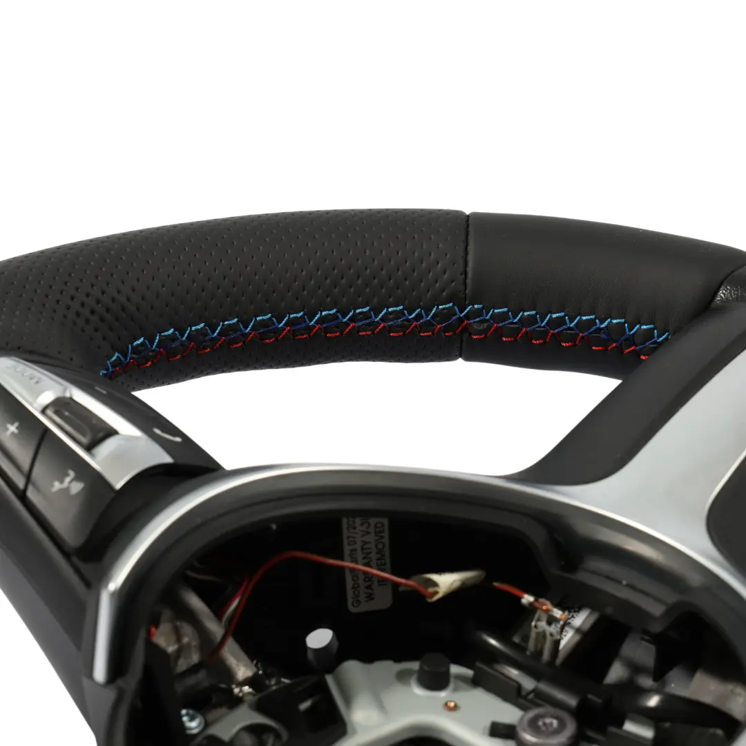 BMW F20 F21 F22 F30 F31 F32 F33 F34 F36 M Sport NEW Black Leather Steering Wheel - SKU 7848338-9 - Part number 7848338
