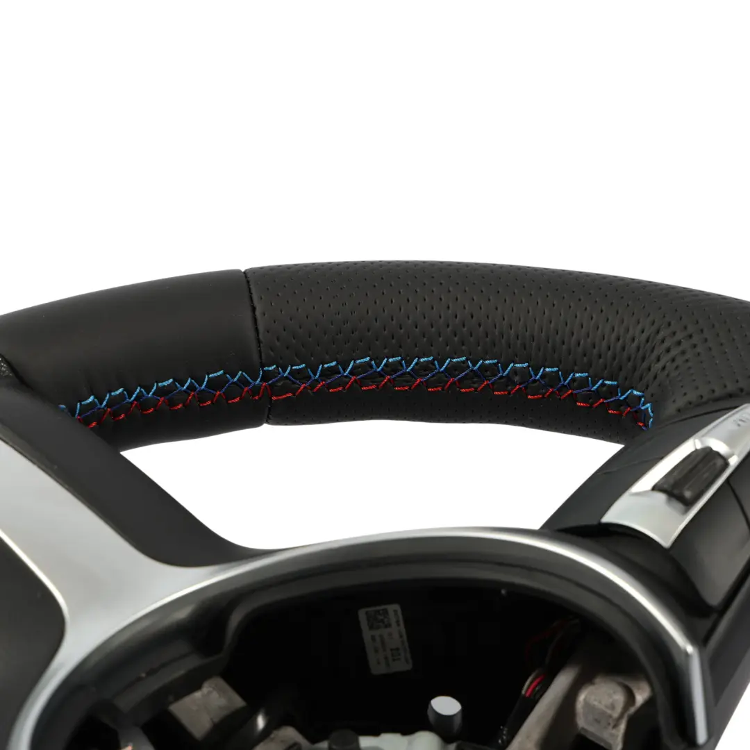 BMW F20 F21 F22 F30 F31 F32 F33 F34 F36 M Sport NEW Black Leather Steering Wheel - SKU 7848338-9 - Part number 7848338