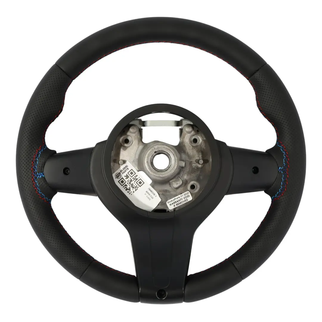 BMW F20 F21 F22 F30 F31 F32 F33 F34 F36 M Sport NEW Black Leather Steering Wheel - SKU 7848338-9 - Part number 7848338
