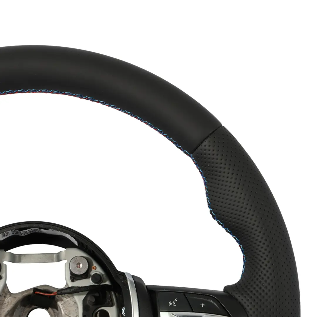 BMW F20 F21 F22 F30 F31 F32 F33 F34 F36 M Sport NEW Black Leather Steering Wheel - SKU 7848338-9 - Part number 7848338