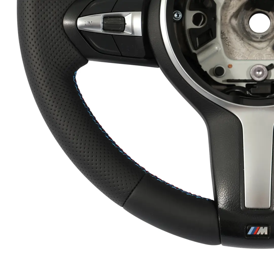 BMW F20 F21 F22 F30 F31 F32 F33 F34 F36 M Sport NEW Black Leather Steering Wheel - SKU 7848338-9 - Part number 7848338