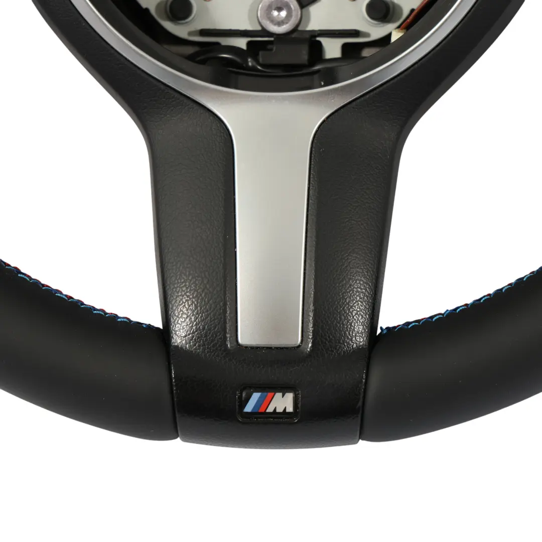 BMW F20 F21 F22 F30 F31 F32 F33 F34 F36 M Sport NEW Black Leather Steering Wheel - SKU 7848338-9 - Part number 7848338