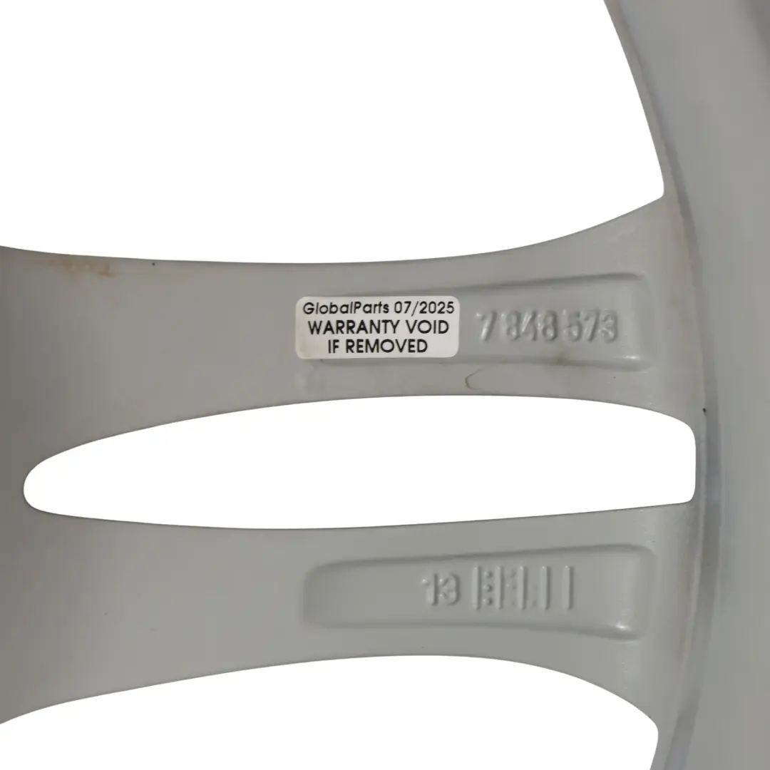 Rim Alloy 18" 9J ET:44 M Double Spoke 613 to BMW F10 F06 F12 Rear Wheel with Part number 7848573 BMW F10 F06 F12 Rear Wheel Rim Alloy 18" 9J ET:44 M Double Spoke 613 - SKU 7848573-1 - Part number 7848573