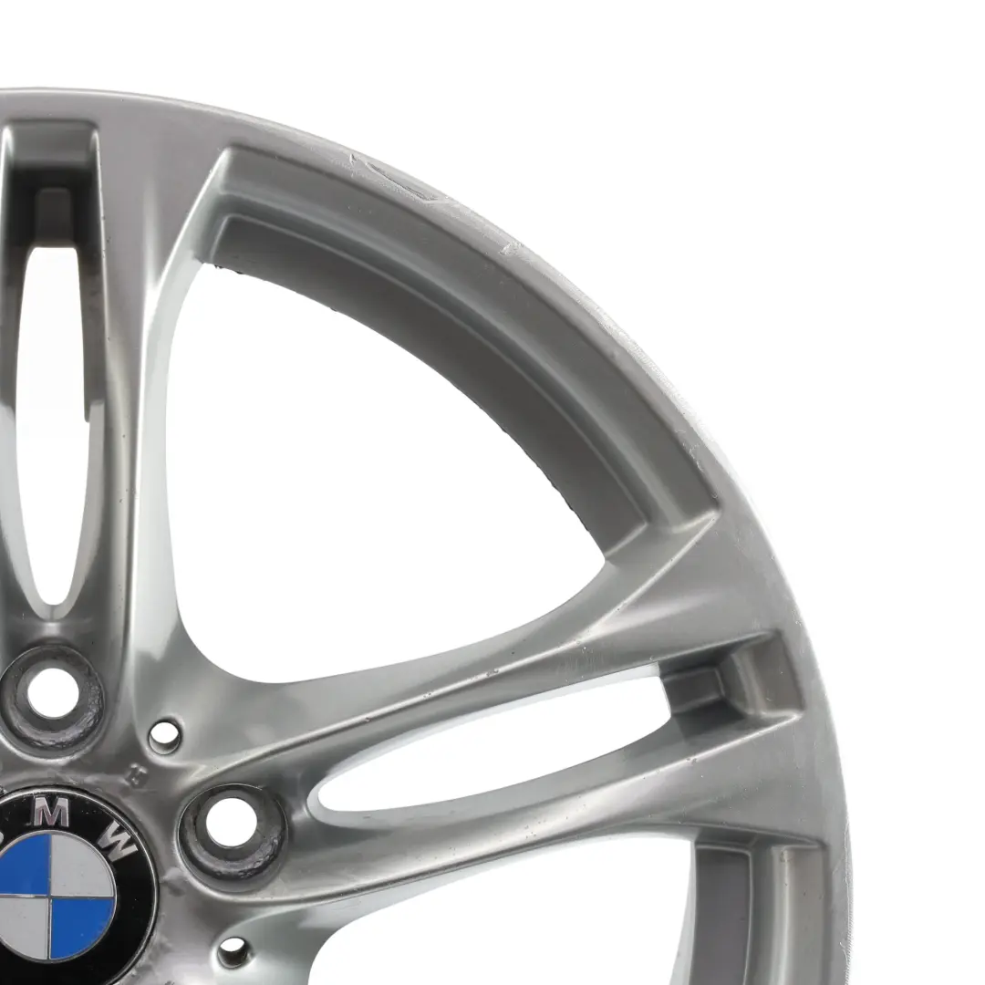 BMW F10 F06 F12 Rear Wheel Rim Alloy 18" 9J ET:44 M Double Spoke 613 - SKU 7848573-1 - Part number 7848573