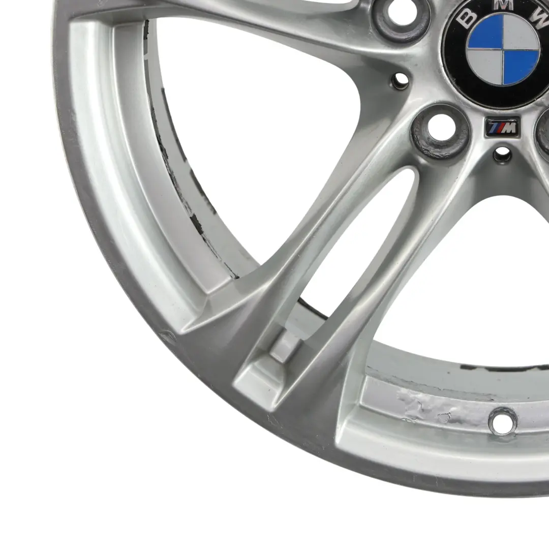 Alufelge Alu Felge Hinten 18" 9J ET:44 M Doppelspeiche 613 für BMW F10 F12 mit Teilenummer 7848573 BMW F10 F12 Alufelge Alu Felge Hinten 18" 9J ET:44 M Doppelspeiche 613 - SKU 7848573-1 - Teilenummer 7848573