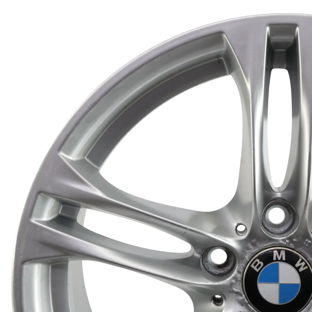 BMW F10 F06 F12 Rear Alloy Wheel Rim 18" 9J ET:44 M Double Spoke 613 - SKU 7848573-2 - Part number 7848573