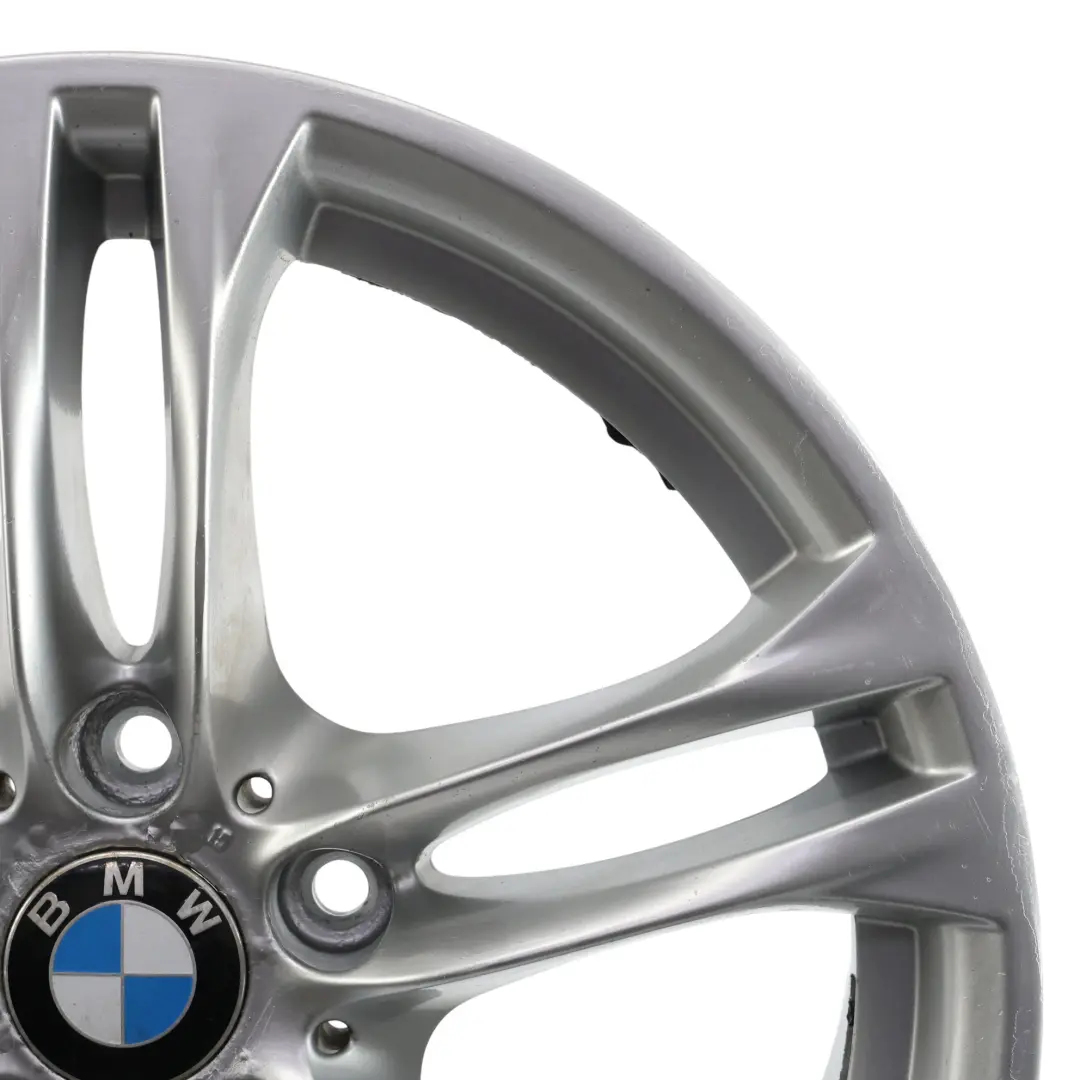 BMW F10 F06 F12 Rear Alloy Wheel Rim 18" 9J ET:44 M Double Spoke 613 - SKU 7848573-2 - Part number 7848573