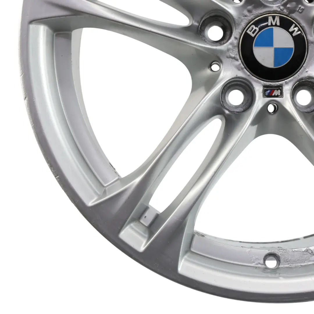 BMW F10 F06 F12 Jante arrière en alliage 18" 9J ET:44 M Double Spoke 613 - SKU 7848573-2 - Numéro de pièce 7848573