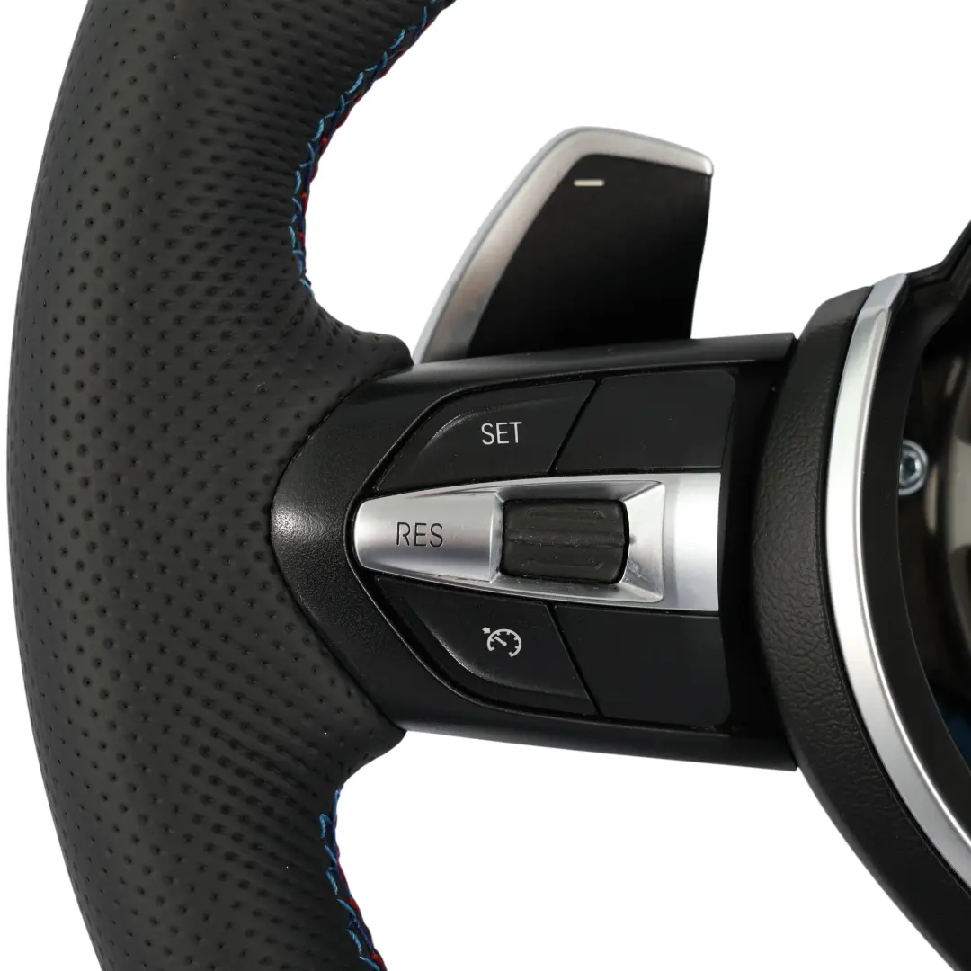 NUOVO Volante in Pelle Nera Cambio al Volante per BMW F20 F21 LCI F30 F32 M Sport con numero di parte 7850403 BMW F20 F21 LCI F30 F32 M Sport NUOVO Volante in Pelle Nera Cambio al Volante - SKU 7850403-8 - Numero di parte 7850403