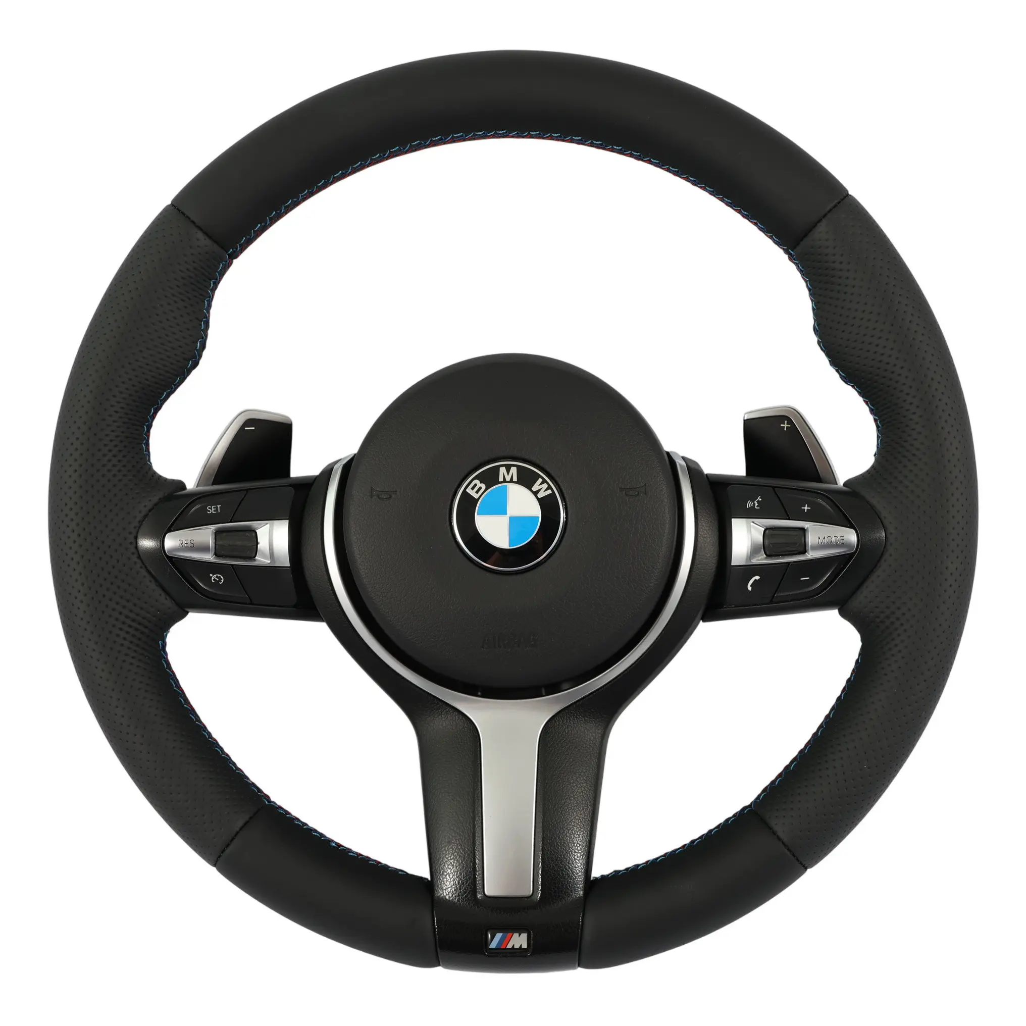 BMW F20 F21 LCI F30 F32 Steering Wheel M Sport NEW Black Leather Paddle Shift