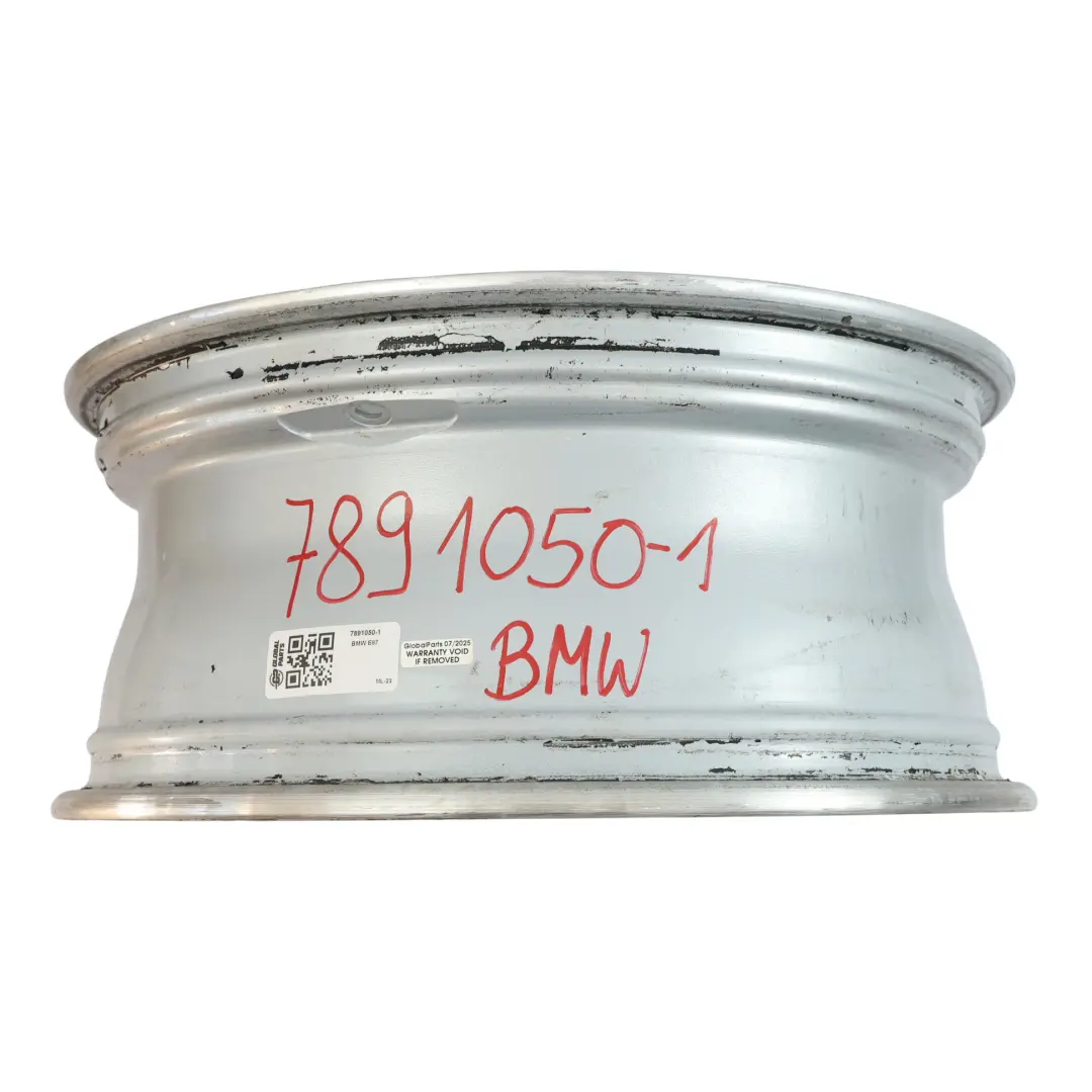 BMW E87 Llanta De Aleacion Delantera Plateada 18" M Doble Radio 261 7,5J - SKU 7891050-1 - Número de pieza 7891050