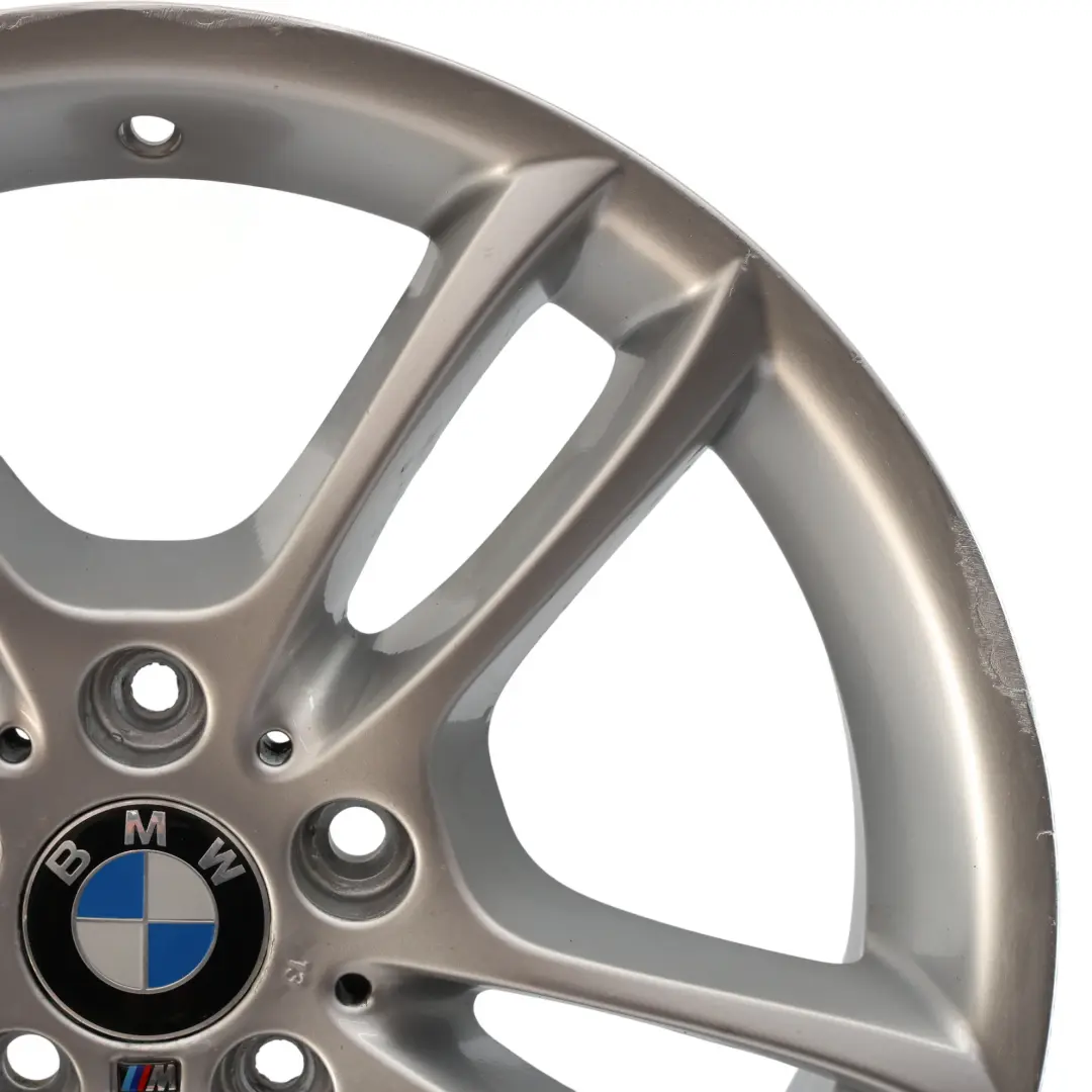 BMW E81 E87 Silver Front Alloy Wheel Rim 18" M Double Spoke 261 7,5J - SKU 7891050-1 - Part number 7891050