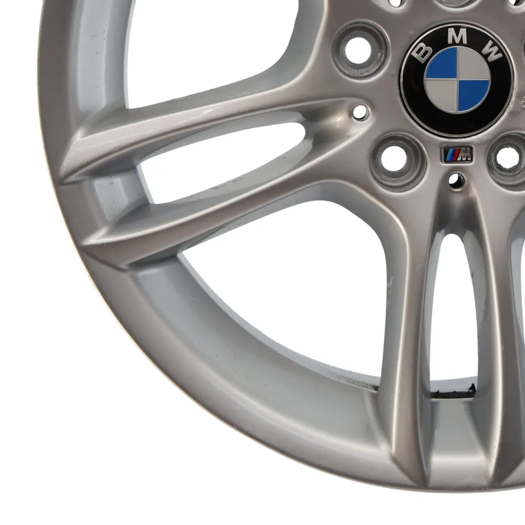 BMW E81 E87 Silver Front Alloy Wheel Rim 18" M Double Spoke 261 7,5J - SKU 7891050-1 - Part number 7891050