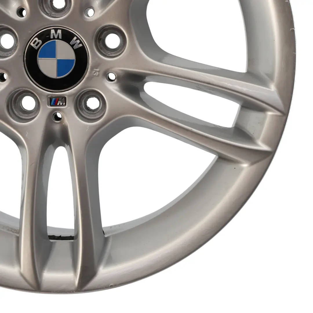 BMW E81 E87 Silver Front Alloy Wheel Rim 18" M Double Spoke 261 7,5J - SKU 7891050-1 - Part number 7891050