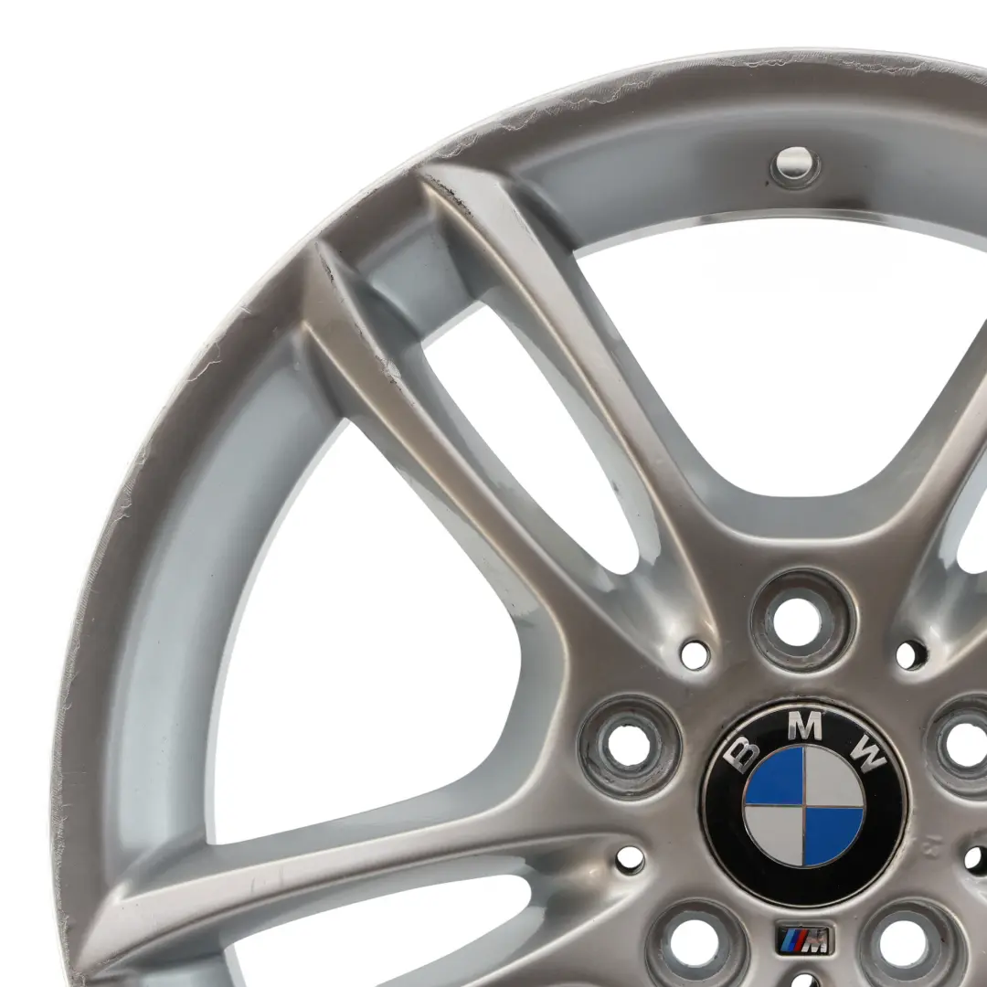 BMW E81 E87 Cerchio Lega Anteriore Argento 18" 7,5J M Doppie Razze 261 - SKU 7891050-5 - Numero di parte 7891050