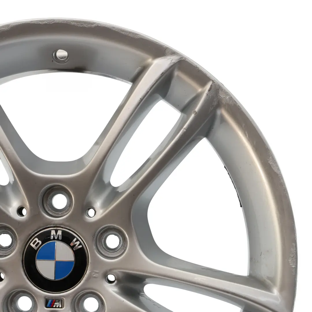 BMW E81 E87 Leicht Metall Felge Vorne Silber 18" 7,5J M Dopelspeiche 261 - SKU 7891050-5 - Teilenummer 7891050