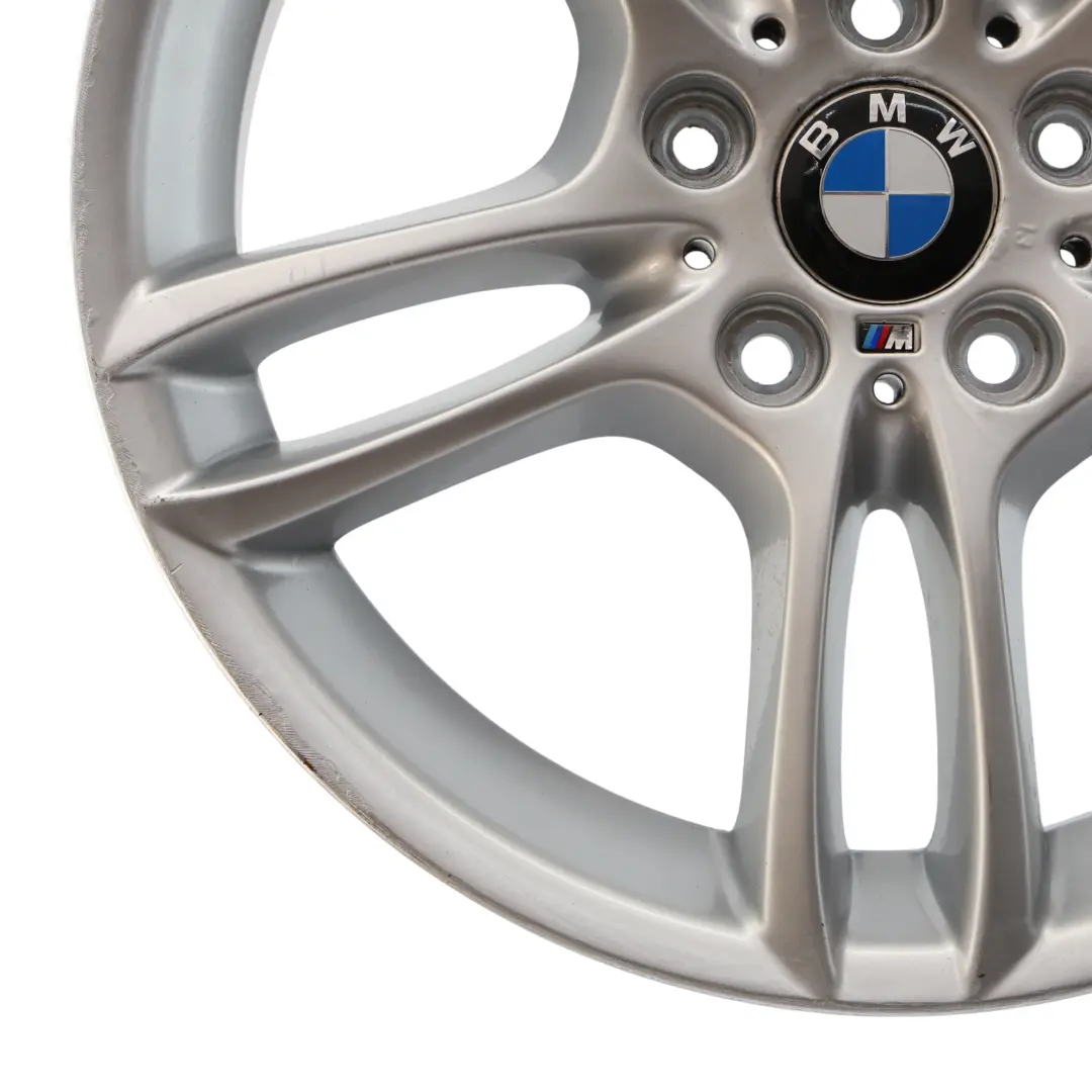 BMW E81 E87 Cerchio Lega Anteriore Argento 18" 7,5J M Doppie Razze 261 - SKU 7891050-5 - Numero di parte 7891050
