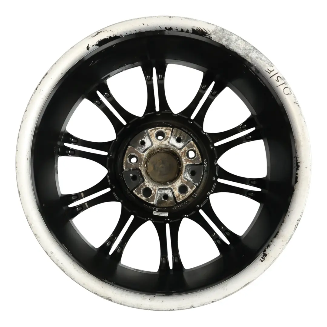 BMW E46 Z4 E85 Black Front Alloy Wheel Rim 18" ET:47 8J M Double Spoke 135 - SKU 7896470-3 - Part number 7896470