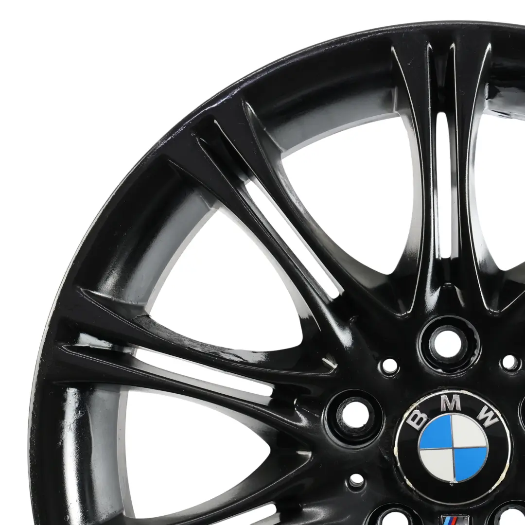 BMW E46 Z4 E85 Noir Jante Alliage Avant 18" ET:47 8J M Double Rayon 135 - SKU 7896470-3 - Numéro de pièce 7896470