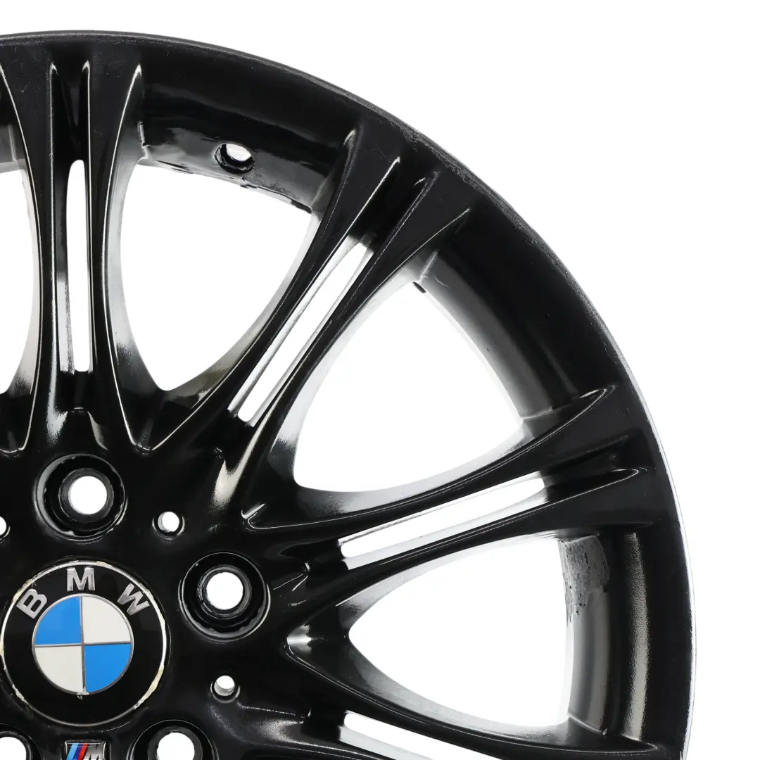 BMW E46 Z4 E85 Noir Jante Alliage Avant 18" ET:47 8J M Double Rayon 135 - SKU 7896470-3 - Numéro de pièce 7896470