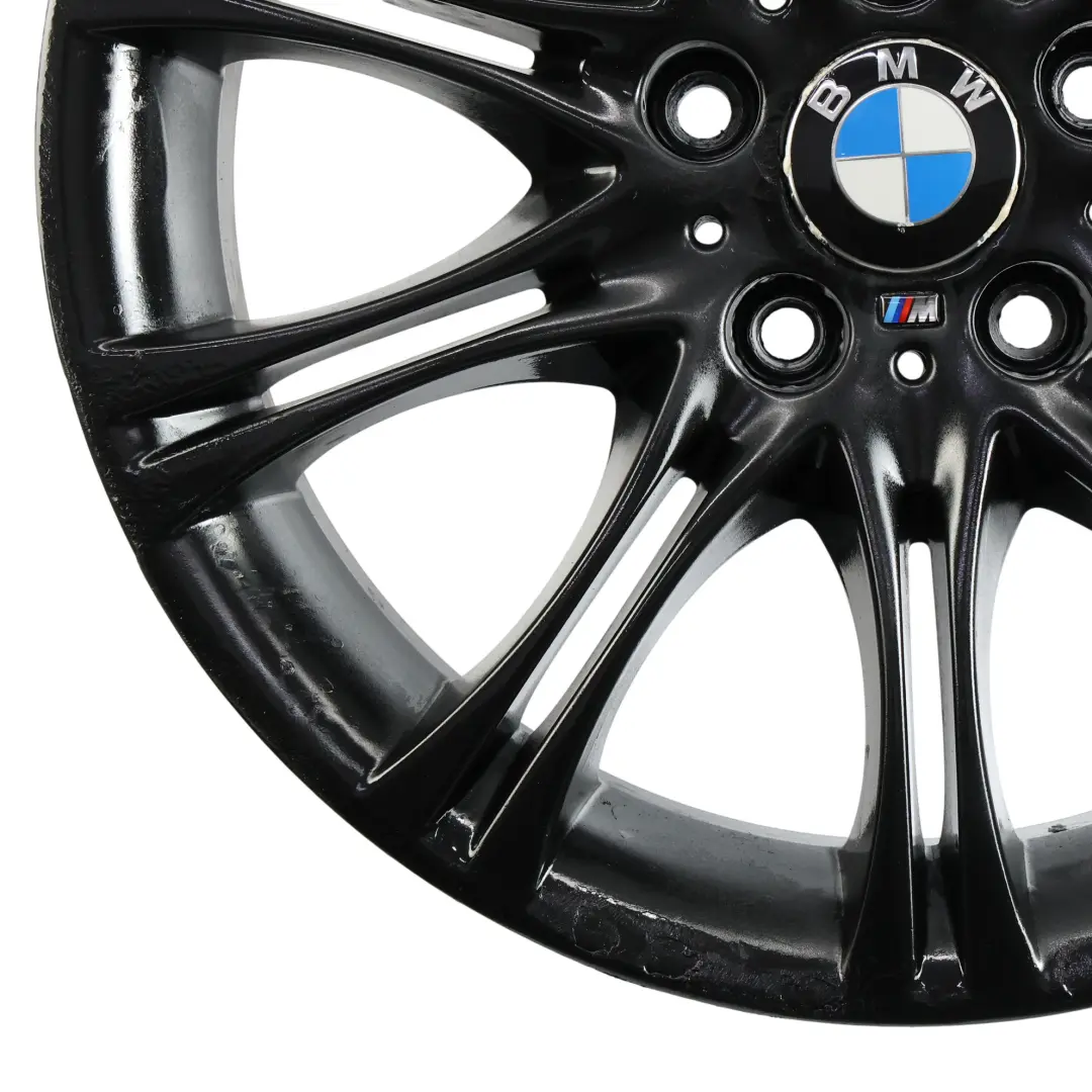 BMW E46 Z4 E85 Noir Jante Alliage Avant 18" ET:47 8J M Double Rayon 135 - SKU 7896470-3 - Numéro de pièce 7896470