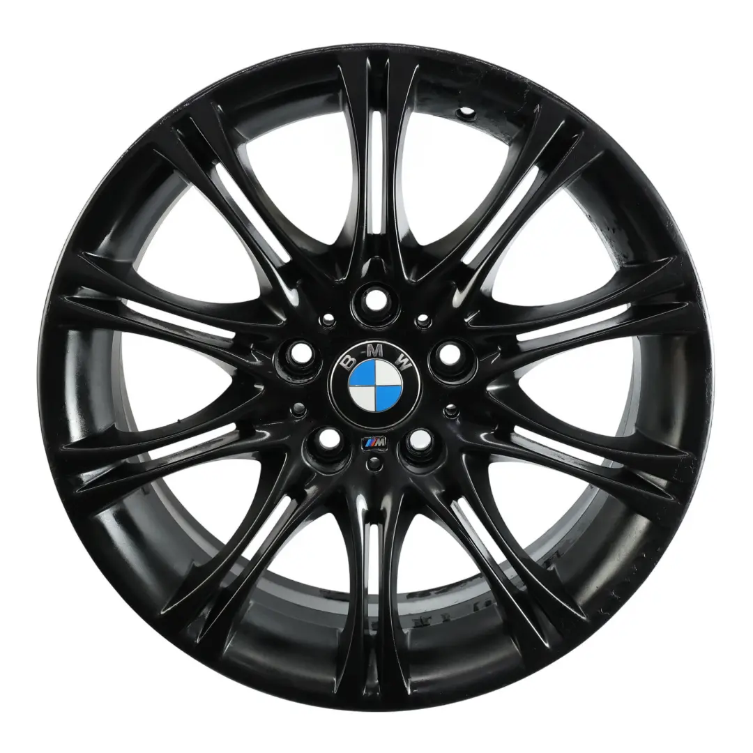 Rim BMW E46 Z4 E85 Black Front Alloy 18" ET:47 8J M Double Spoke 135 to Wheel with Part number 7896470 Wheel Rim BMW E46 Z4 E85 Black Front Alloy 18" ET:47 8J M Double Spoke 135 - SKU 7896470-4 - Part number 7896470